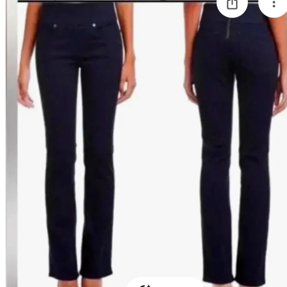 SPANX Dark Blue Women's Signature Waist Slim Boot Jeans - Size 29